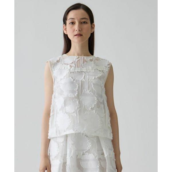 LANVIN COLLECTION / ランバン コレクション ひまわりジャカード・Aラインプルオーバーの画像