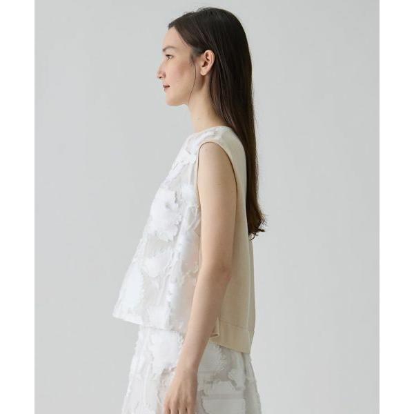 LANVIN COLLECTION / ランバン コレクション ひまわりジャカード・Aラインプルオーバーの画像