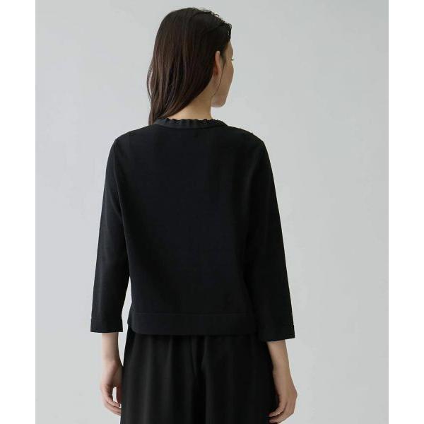 LANVIN COLLECTION / ランバン コレクション ひまわりジャカード・ニットカーディガンの画像