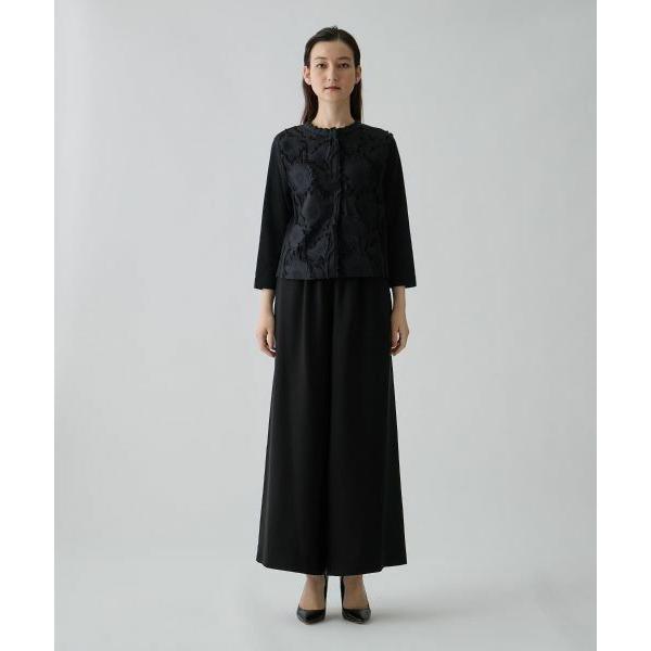 LANVIN COLLECTION / ランバン コレクション ひまわりジャカード・ニットカーディガンの画像