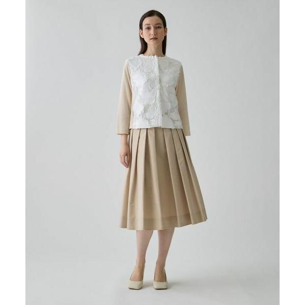 LANVIN COLLECTION / ランバン コレクション ひまわりジャカード・ニットカーディガンの画像