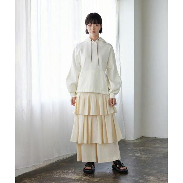 LANVIN en Bleu / ランバン オン ブルー ティアードキュロットパンツ