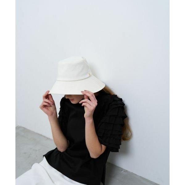 LANVIN en Bleu ランバンオンブルー★バケットハット 新品・未使用品 LANVIN en Bleu 帽子 ハット ロゴ バケットハット メンズ : ZOZOTOWN