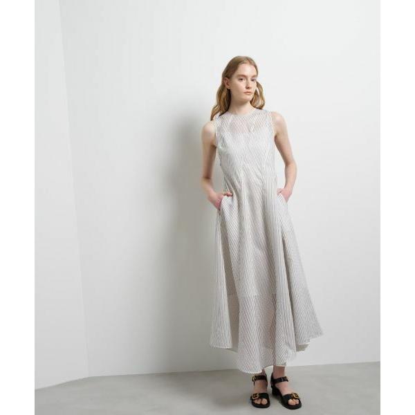 LANVIN en Bleu / ランバン オン ブルー エスカルゴフレアワンピースの画像