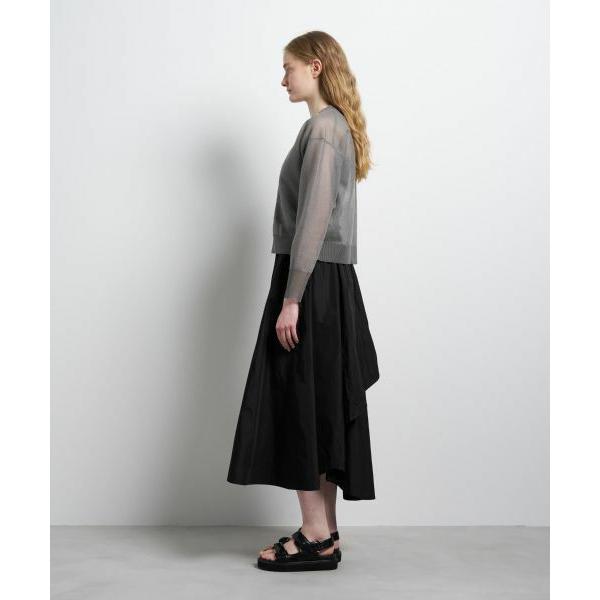 LANVIN en Bleu / ランバン オン ブルー Vネックシアーカーディガン