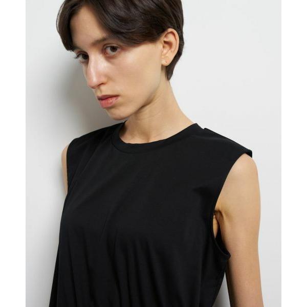 LANVIN en Bleu / ランバン オン ブルー サイドギャザーカットソー