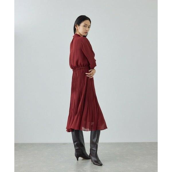 ROPE'（ロペ） ジョーゼットシフォンプリーツワンピース/26SS
