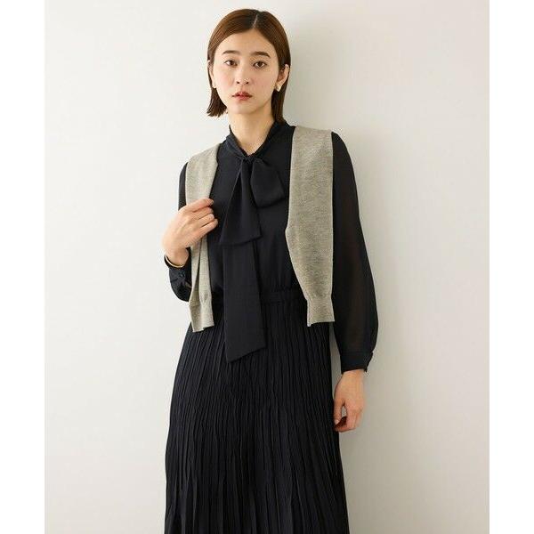 ROPE'（ロペ） ジョーゼットシフォンプリーツワンピース/26SS