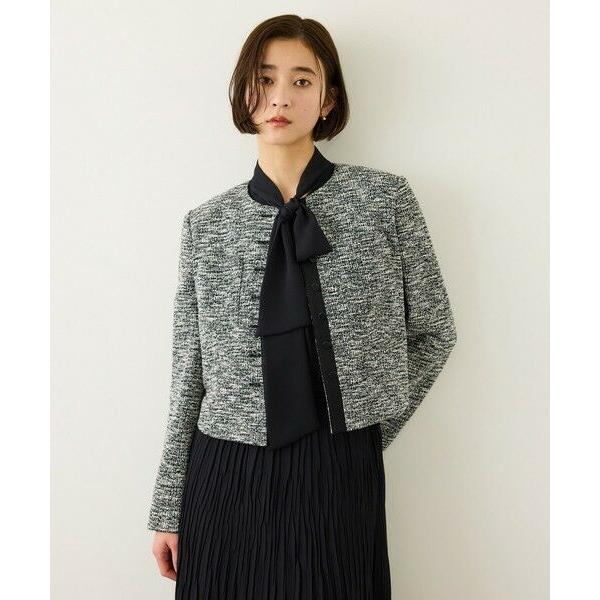 ROPE' / ロペ ジョーゼットフレンチスリーブプリーツワンピース/26SSの画像