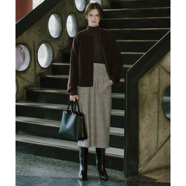 【美品】ROPÉ ロペ 圧縮ウールコクーンショート丈コート ROPE' / ロペ 圧縮ウールコクーンショート丈コート/Bellandi
