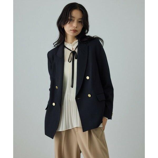 ROPE'（ロペ） ストレッチ金ボタンブレザージャケット : タカシマヤ