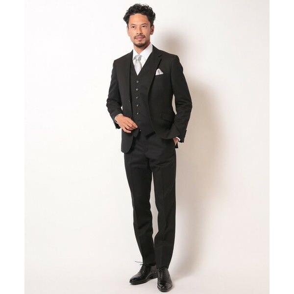 MEN'S BIGI（メンズビギ） シェブロンジャカードリバーシブルベスト