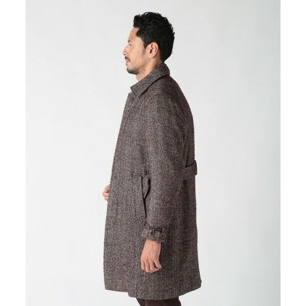 MEN'S BIGI（メンズビギ） トライスピンループツイードトレンチコート