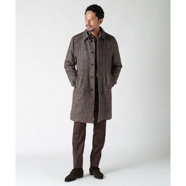MEN'S BIGI（メンズビギ） トライスピンループツイードトレンチコート