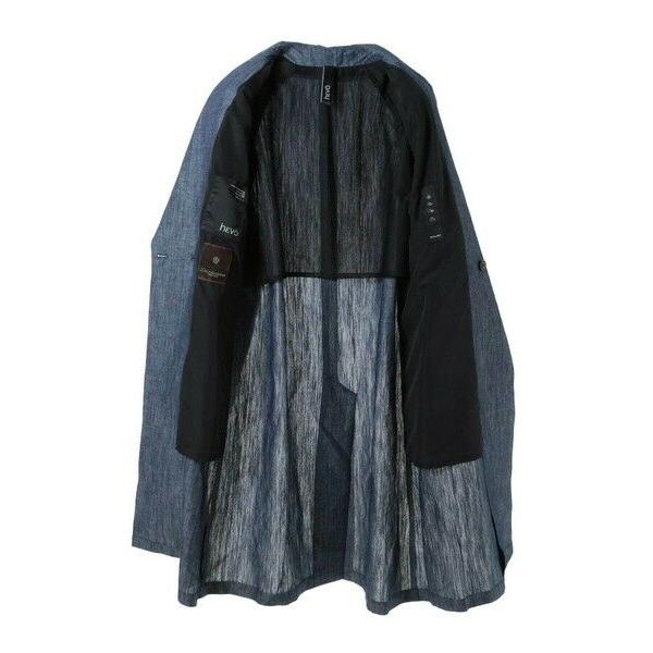 MEN'S BIGI / メンズビギ 【Hevo／イーヴォ】コットンリネンシャンブレースプリングコートの画像