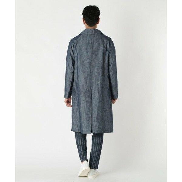 MEN'S BIGI / メンズビギ 【Hevo／イーヴォ】コットンリネンシャンブレースプリングコートの画像