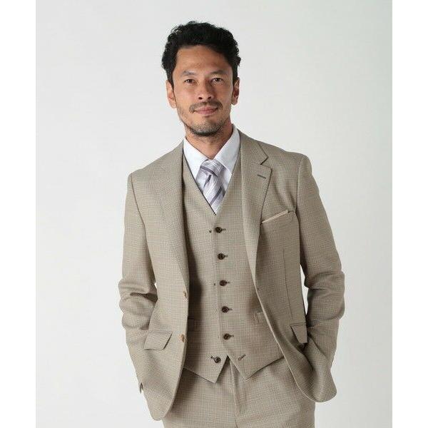 MEN'S BIGI / メンズビギ ミックスヤーン/ポップサックテーラードジャケットの画像
