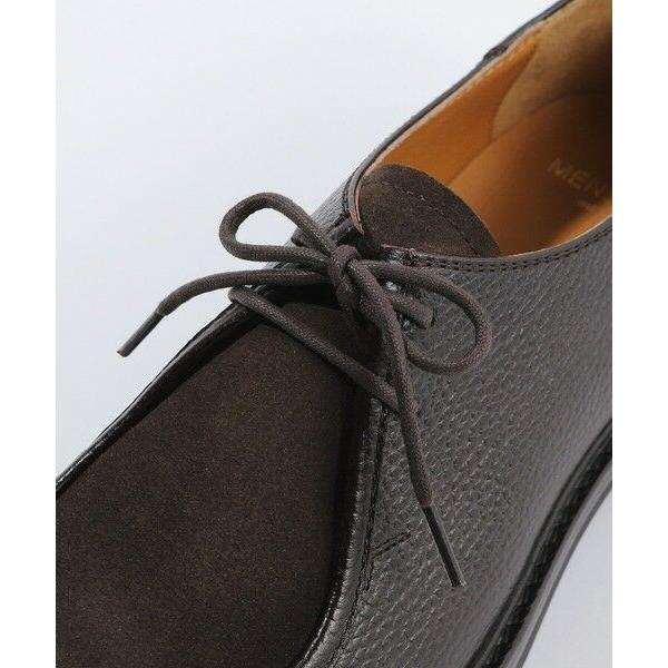 MEN'S BIGI（メンズビギ） 異素材コンビ レザーチロリアンシューズ