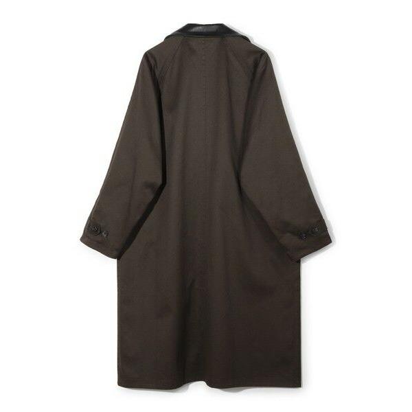 MEN'S BIGI / メンズビギ 【50th Anniv . 中田 慎介】 COTTON TWILL x WOOL HOUND'S TOOTH REVERSIBLE COATの画像