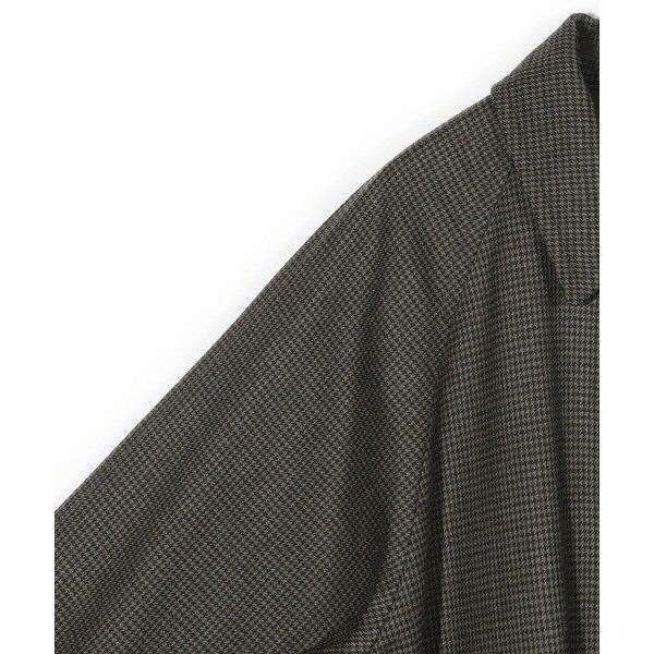 MEN'S BIGI / メンズビギ 【50th Anniv . 中田 慎介】 COTTON TWILL x WOOL HOUND'S TOOTH REVERSIBLE COATの画像