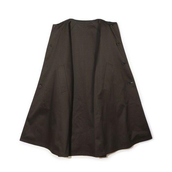 MEN'S BIGI / メンズビギ 【50th Anniv . 中田 慎介】 COTTON TWILL x WOOL HOUND'S TOOTH REVERSIBLE COATの画像