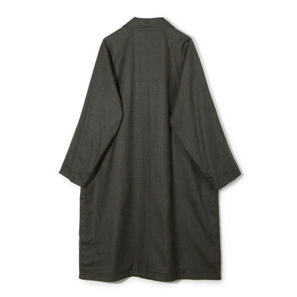 MEN'S BIGI / メンズビギ 【50th Anniv . 中田 慎介】 COTTON TWILL x WOOL HOUND'S TOOTH REVERSIBLE COATの画像