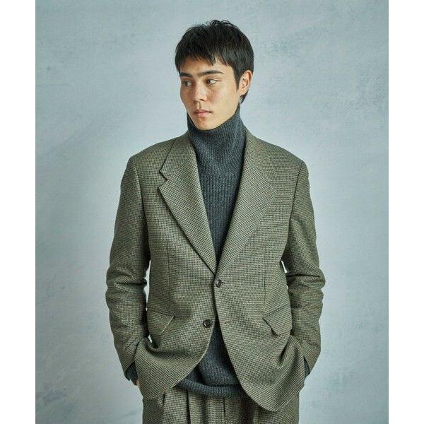 MEN'S BIGI / メンズビギ 【50th Anniv . 菊池武夫】WOOL HOUNDSTOOTH JACKETの画像
