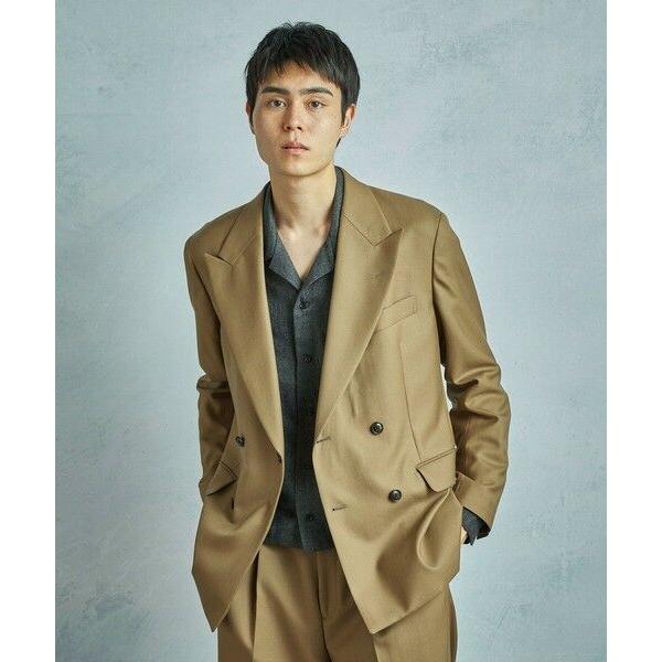 MEN'S BIGI / メンズビギ 【50th Anniv . 菊池武夫】TECHWOOL TWILL TAILORED JACKETの画像