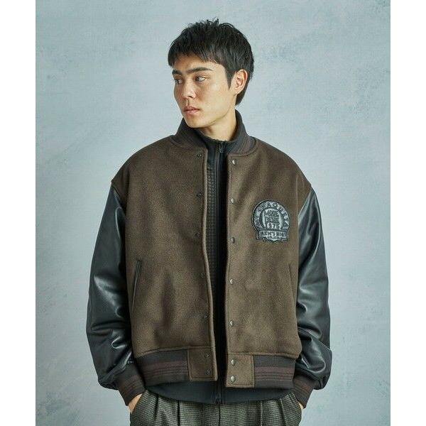 MEN'S BIGI / メンズビギ 【50th Anniv . 中田 慎介】WOOL MELTON STADIUM JAMPERの画像