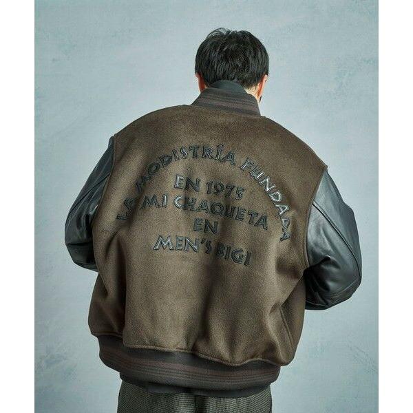MEN'S BIGI / メンズビギ 【50th Anniv . 中田 慎介】WOOL MELTON STADIUM JAMPERの画像