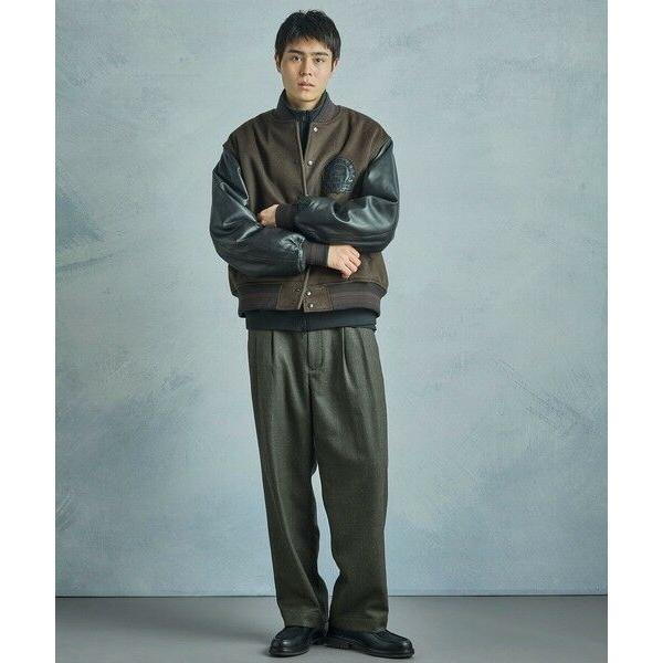MEN'S BIGI / メンズビギ 【50th Anniv . 中田 慎介】WOOL MELTON STADIUM JAMPERの画像