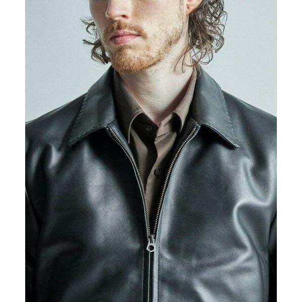 MEN'S BIGI（メンズビギ） クロームタンニングシープレザージャケット