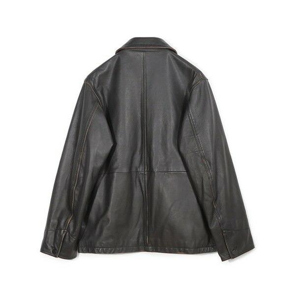 MEN'S BIGI / メンズビギ 【JAGROSE/ジャグロース】別注ラムレザーカバーオールの画像