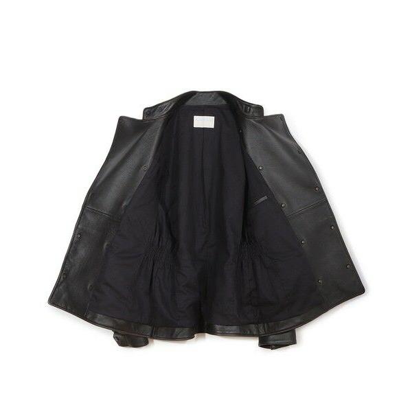 MEN'S BIGI / メンズビギ 【50th Anniv . 菊池武夫】AGED SHEEPSKIN LEATHER JACKETの画像