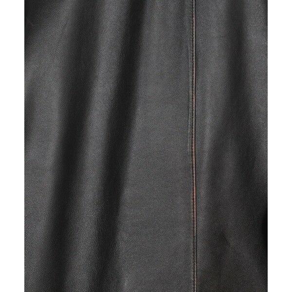 MEN'S BIGI / メンズビギ 【50th Anniv . 菊池武夫】AGED SHEEPSKIN LEATHER JACKETの画像