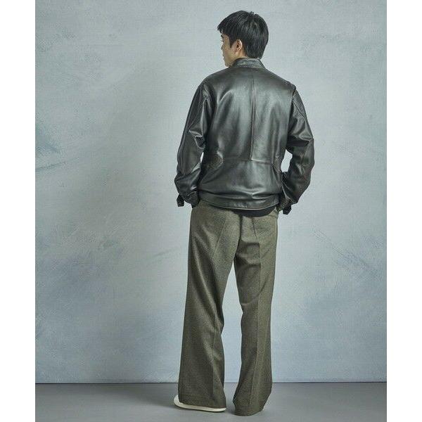 MEN'S BIGI / メンズビギ 【50th Anniv . 菊池武夫】AGED SHEEPSKIN LEATHER JACKETの画像