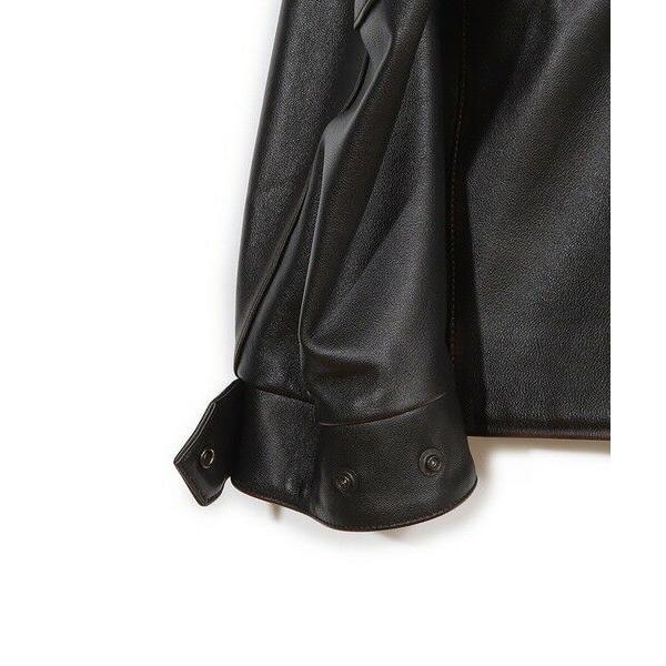 MEN'S BIGI / メンズビギ 【50th Anniv . 菊池武夫】AGED SHEEPSKIN LEATHER JACKETの画像