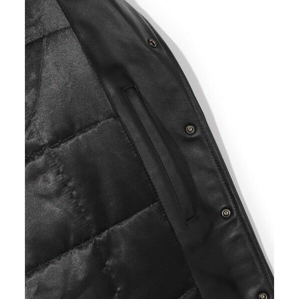 MEN'S BIGI / メンズビギ 【50th Anniv . 中田 慎介】 SHEEP LEATHER STADIUM JAMPERの画像