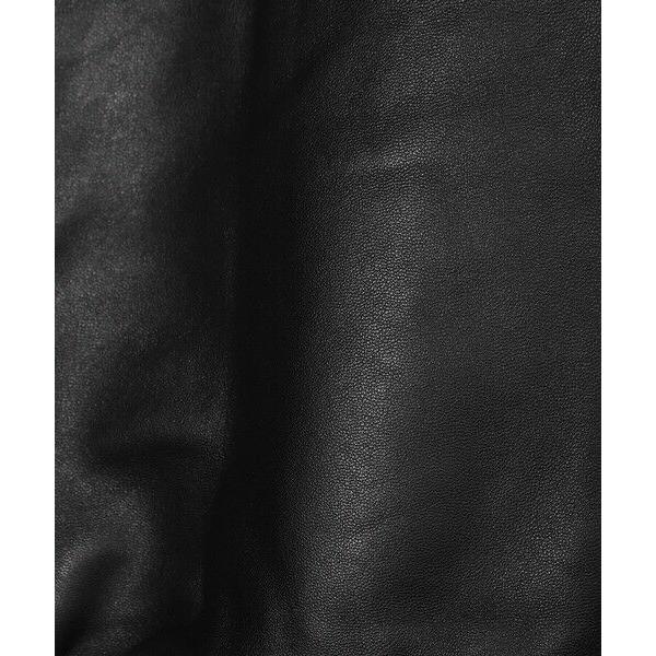 MEN'S BIGI / メンズビギ 【50th Anniv . 中田 慎介】 SHEEP LEATHER STADIUM JAMPERの画像