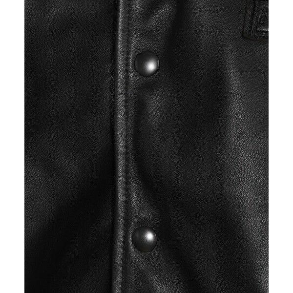 MEN'S BIGI / メンズビギ 【50th Anniv . 中田 慎介】 SHEEP LEATHER STADIUM JAMPERの画像