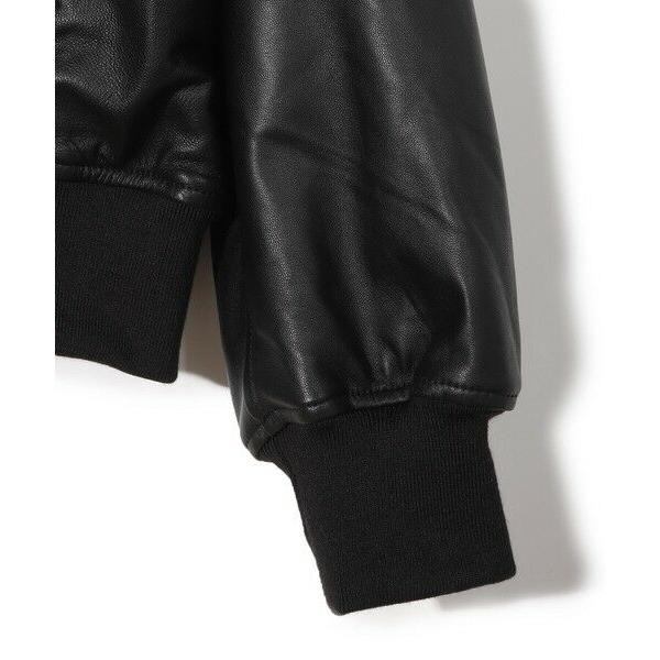 MEN'S BIGI / メンズビギ 【50th Anniv . 中田 慎介】 SHEEP LEATHER STADIUM JAMPERの画像