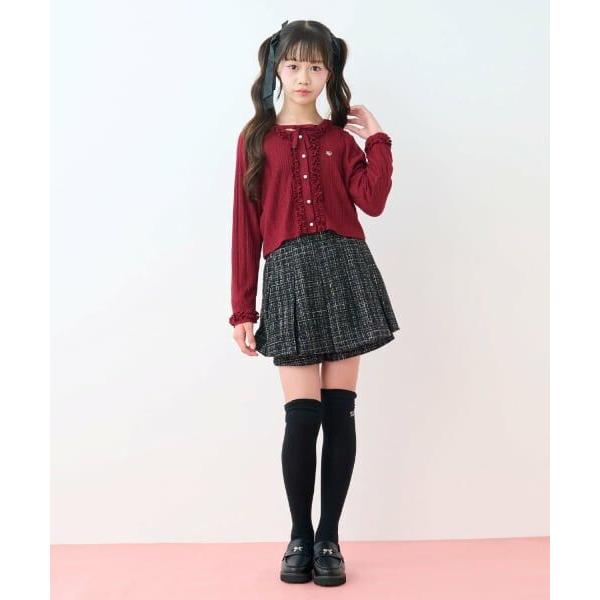 mezzo piano junior / メゾピアノジュニア ロゴ入り立体リボンローファー | mezzo piano Junior | 14