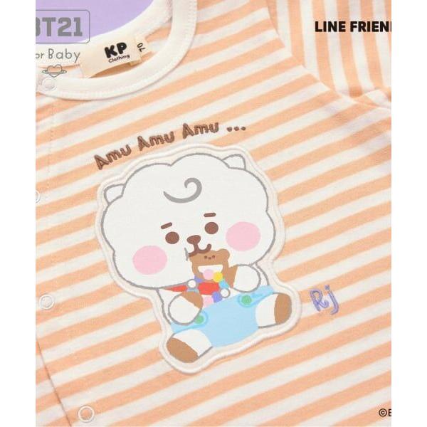 KP KP / ケーピー 【BT21】アップリケ 総柄ショートオール