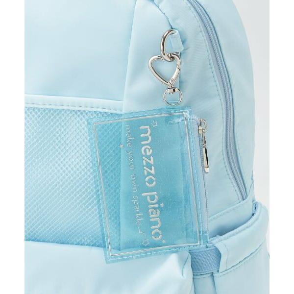 mezzo piano / メゾピアノ ポーチ付リュック 容量約21L : タカシマヤ