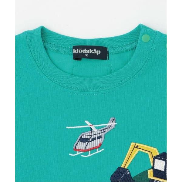 kladskap（クレードスコープ） 乗り物と道路長袖Tシャツ【速乾