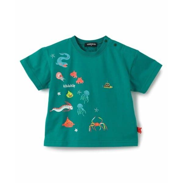 kladskap（クレードスコープ） 蓄光深海魚刺しゅう半袖Tシャツ