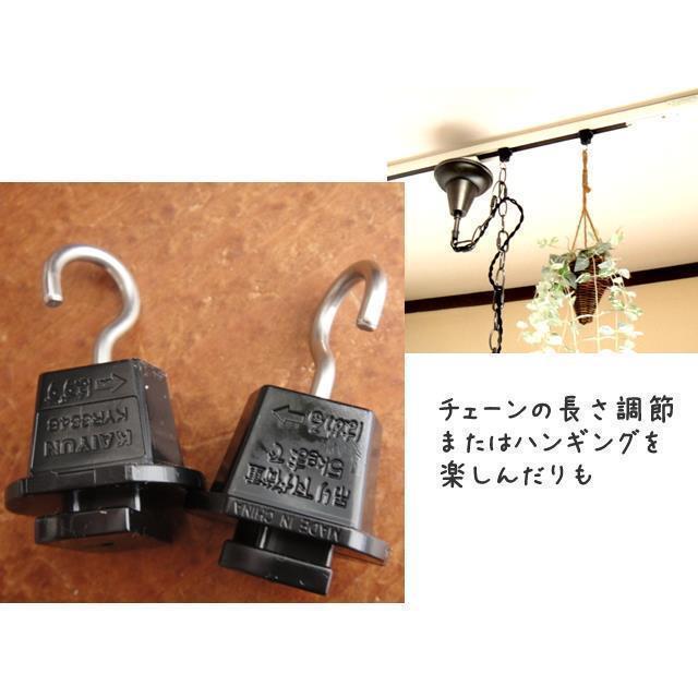 ライティングレール用フックブラック　ダクトレール用S字フック |  | 02