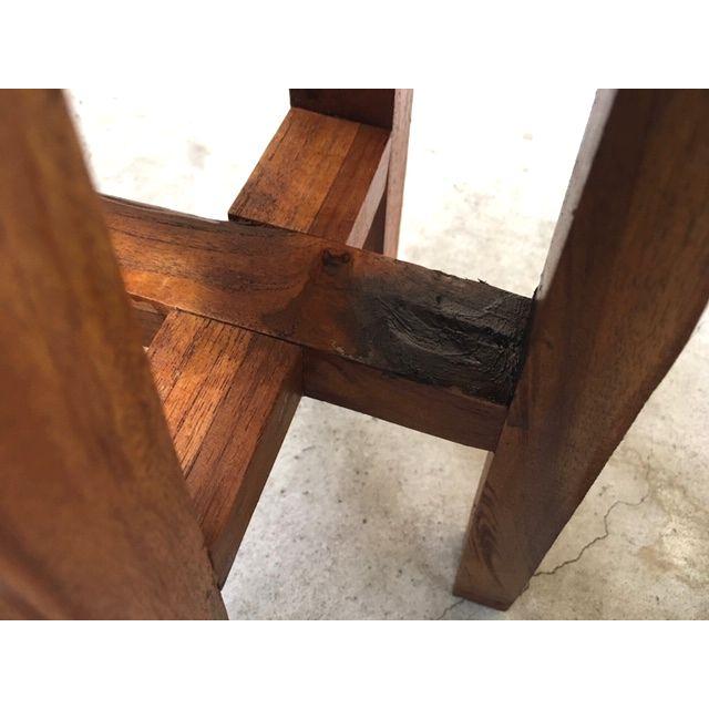 ★■訳あり アウトレット■素朴♪ナチュラルなウッドスツール アンティーク風 リメイクにも♪ 木製 イス丸椅子 シャビー |  | 10