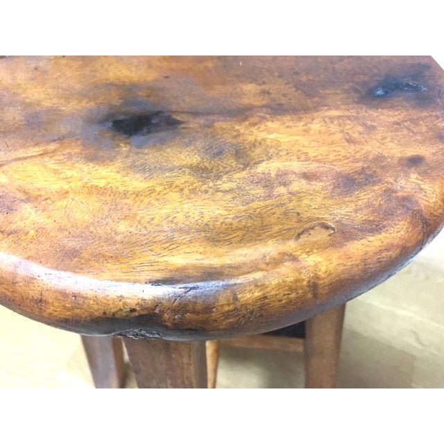 ★■訳あり アウトレット■素朴♪ナチュラルなウッドスツール アンティーク風 リメイクにも♪ 木製 イス丸椅子 シャビー |  | 02