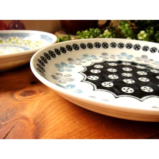 ★ポタリーフィールドパン皿5枚セット　ギフトにもオススメ♪美濃焼き国産　南仏北欧風デザイン　食器雑貨通販【RCP】 |  | 02